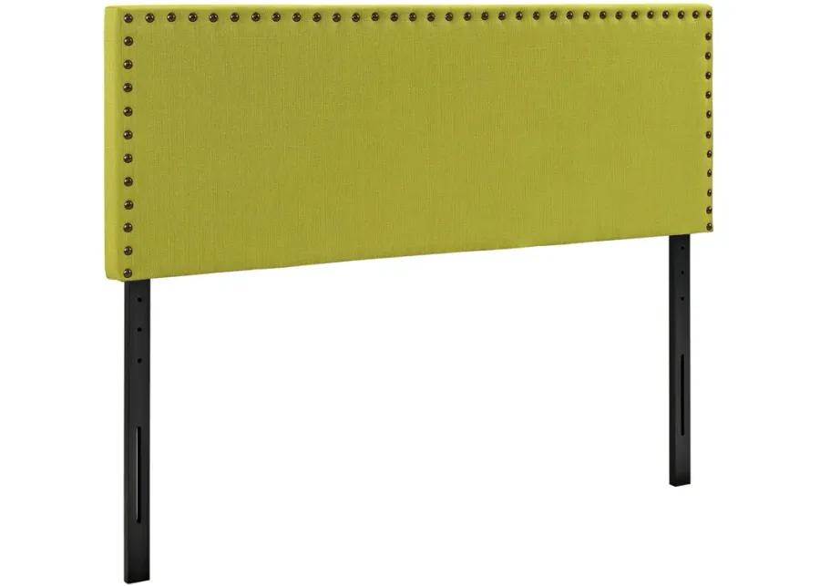 Phoebe King Upholstered Fabric Headboard