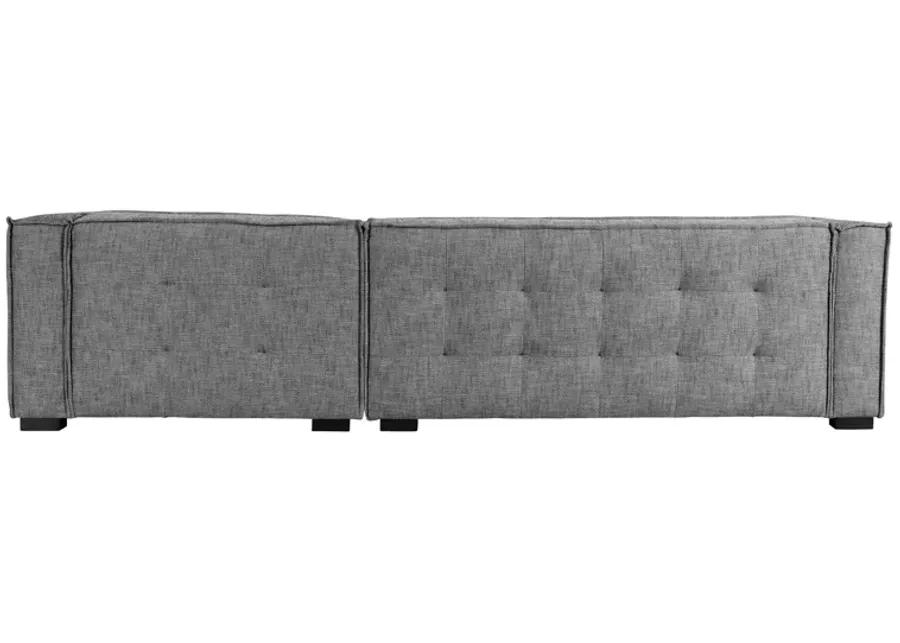 Element Two-Piece Gray Sectional Sofa