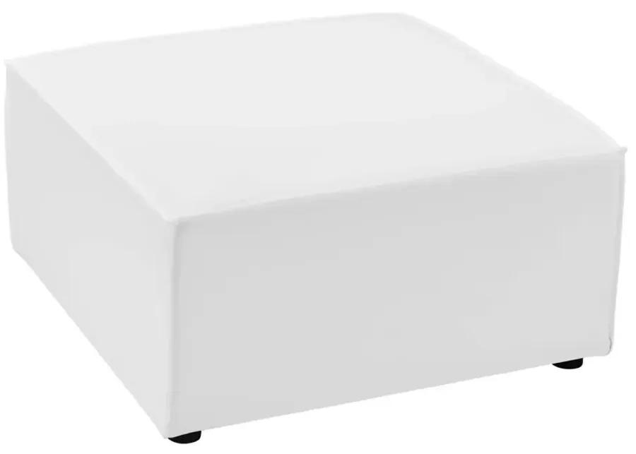 Saybrook Outdoor Patio Upholstered Sectional Sofa Ottoman