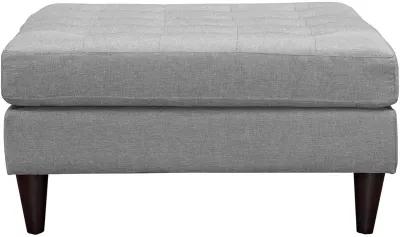 Empress Upholstered Fabric Large Ottoman