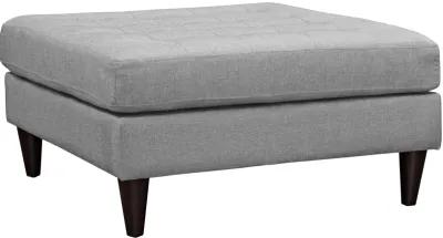 Empress Upholstered Fabric Large Ottoman