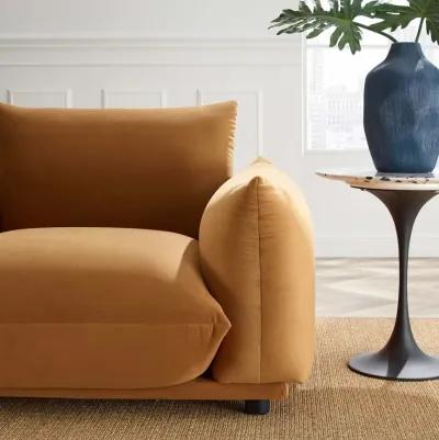 Copious Performance Velvet Armchair