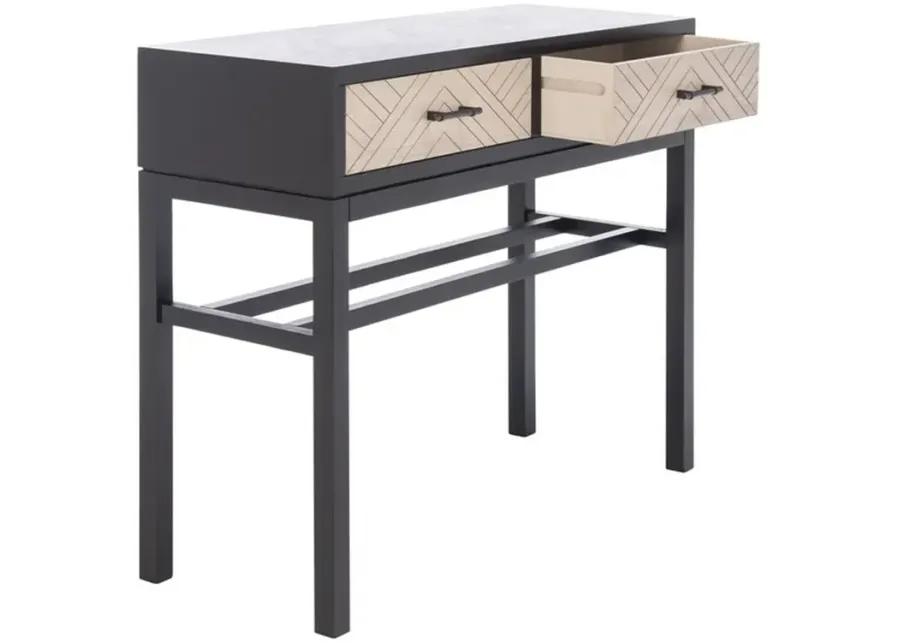 AJANA 2 DRAWER CONSOLE