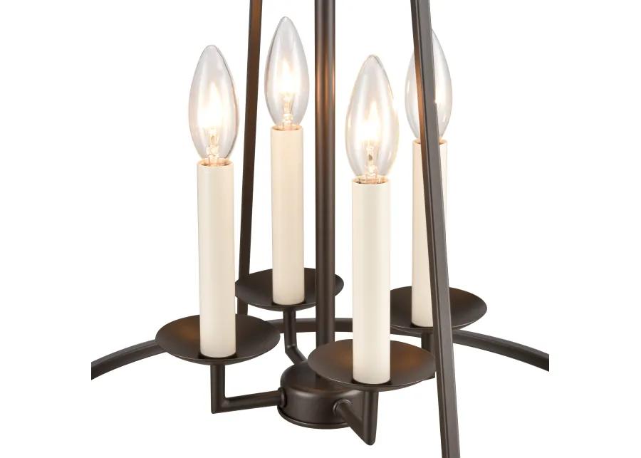 Joanie 17.25'' Wide 4-Light Pendant - Old Bronze