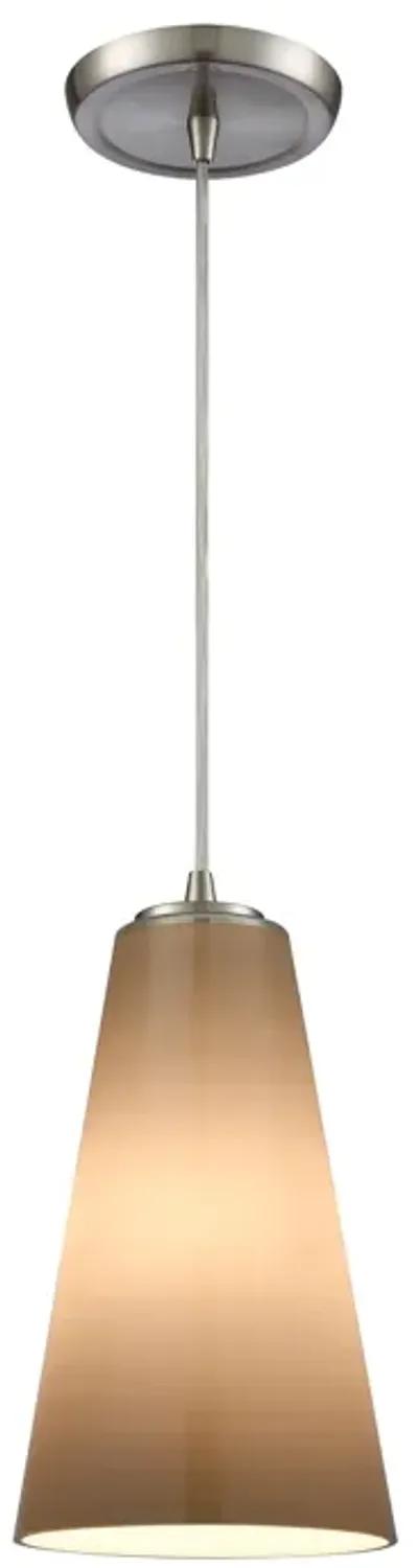 Connor 6" Wide 1-Light Mini Pendant - Satin Nickel