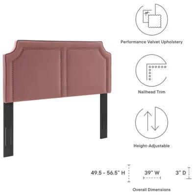 Cynthia Performance Velvet Twin Headboard