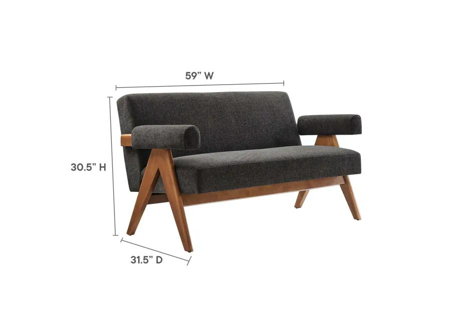 Lyra Fabric Loveseat