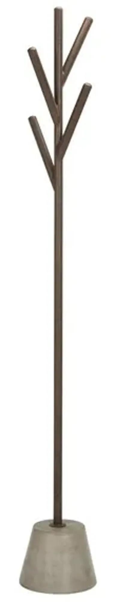 BRANCH CONCRETE 60-INCH H COAT HANGER