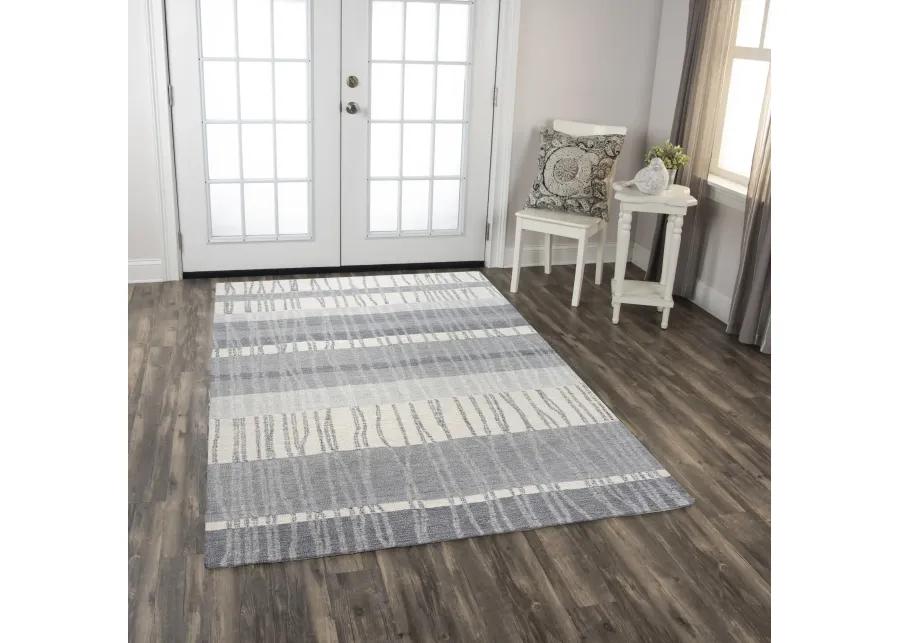 Taylor Gray  Wool 5' x 7'6" Rectangle Rug