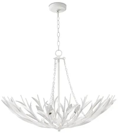 River Reed Basin Chandelier (White)