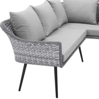 Endeavor Outdoor Rattan Sectional 