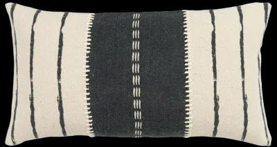 Donny Osmond Stripe Gray Pillow