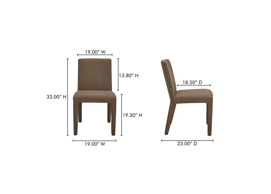 Monte Dining Chair Brown - Set Of Two