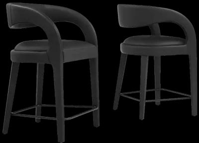 Pinnacle Vegan Leather Counter Stool - Set of 2