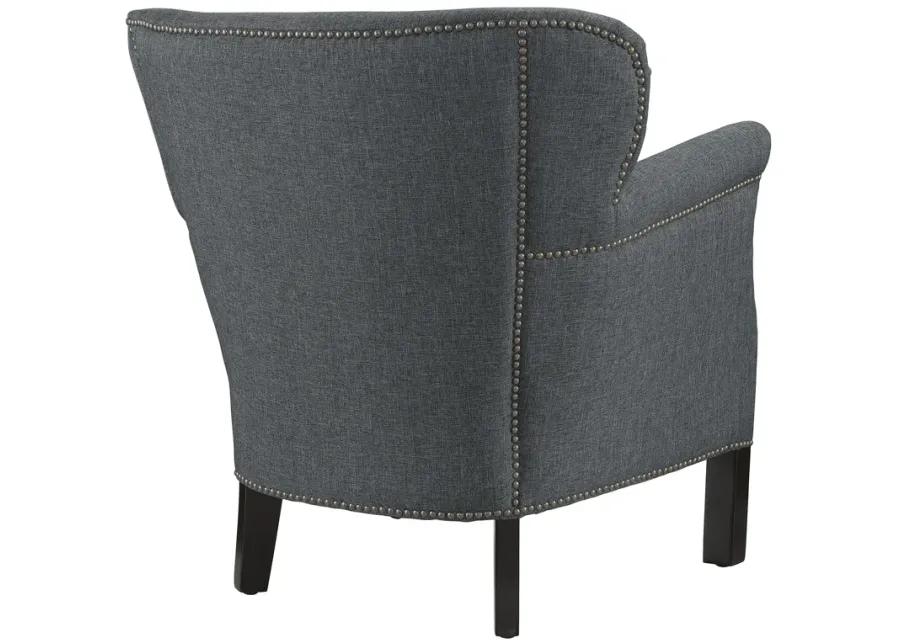 Key Upholstered Fabric Armchair