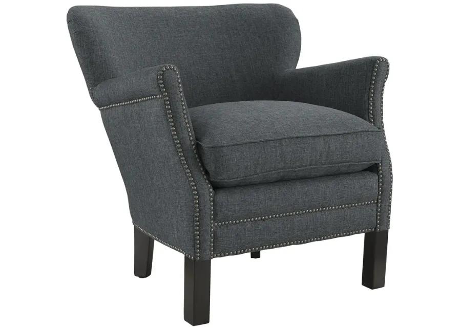 Key Upholstered Fabric Armchair