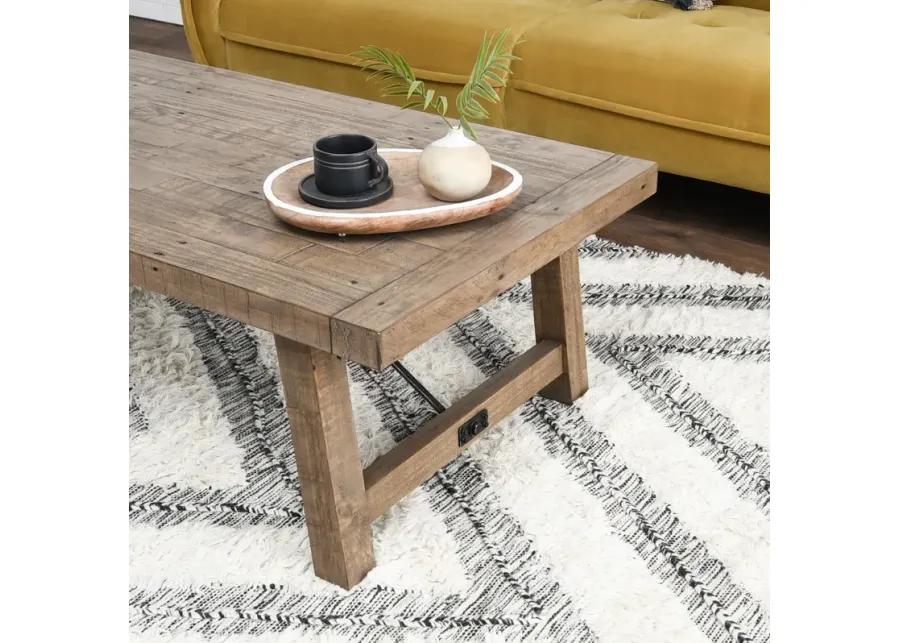 Tuscany Reclaimed Pine Coffee Table by Kosas Home