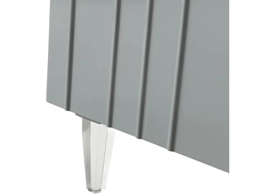 Deco Grey Lacquer Buffet