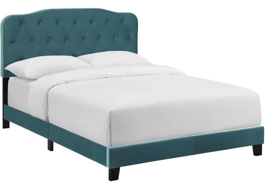 Amelia Twin Performance Velvet Bed