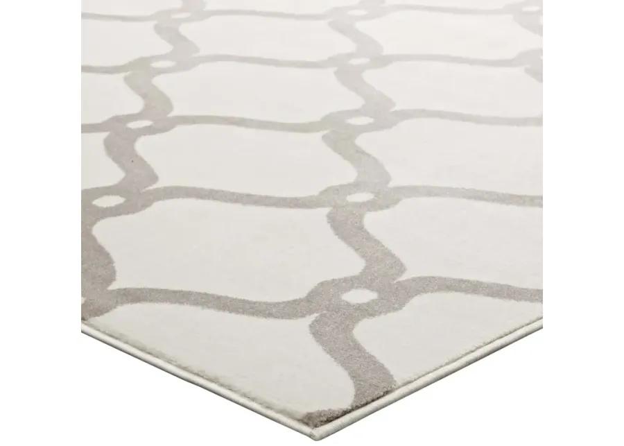 Beltara Chain Link Transitional Trellis 8x10 Area Rug