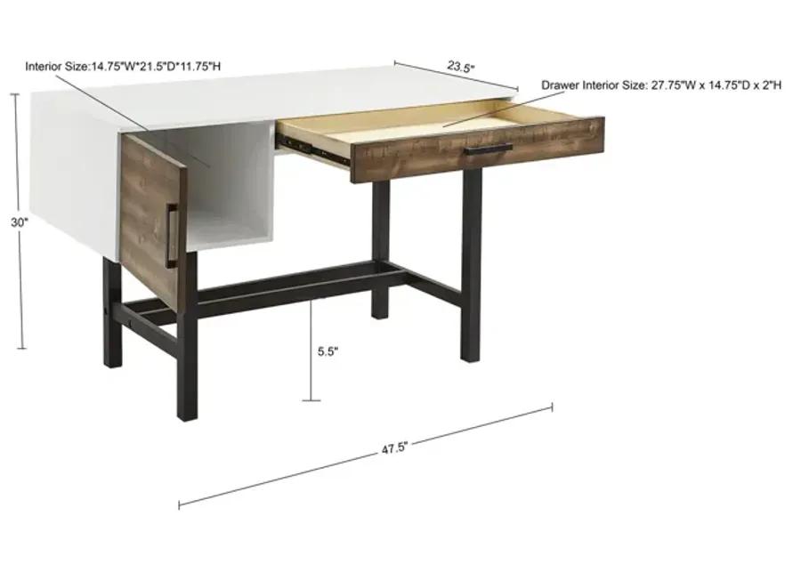 Kirtley Writing Desk With Drawer