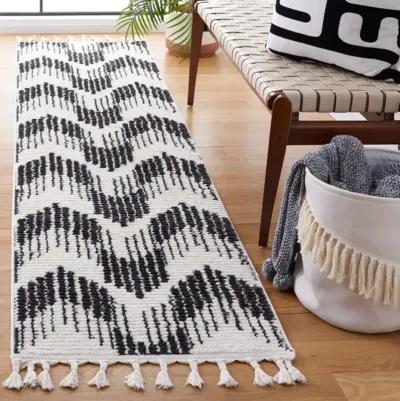 MOROCCAN TASSEL Runner Power Loomed 2'-2" x 9' Rug