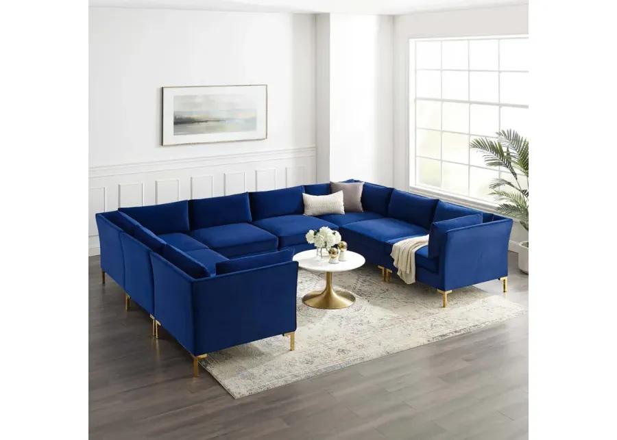 Ardent 8-Piece Performance Velvet Sectional Sofa