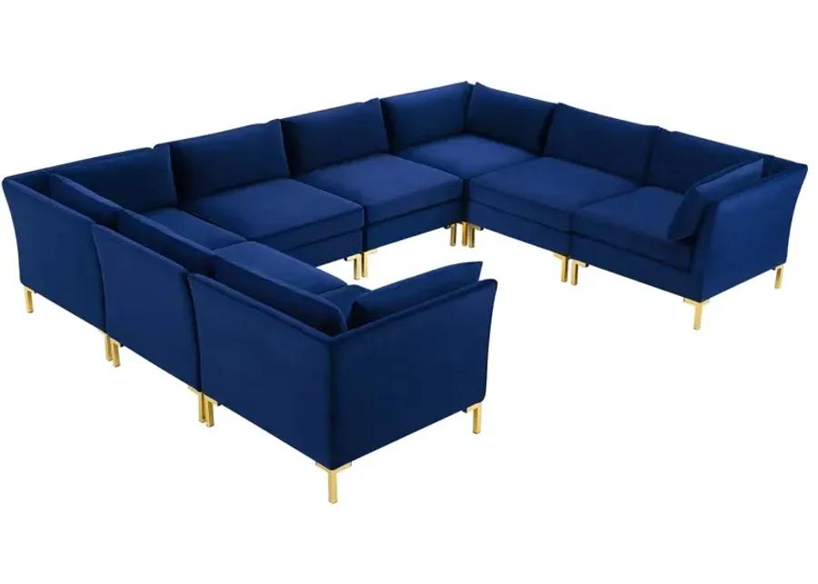 Ardent 8-Piece Performance Velvet Sectional Sofa