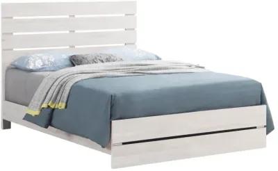 Brantford Eastern King Panel Bed Coastal White