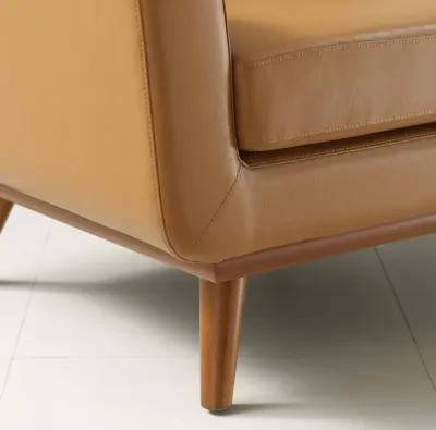 Engage Top-Grain Leather Armchair