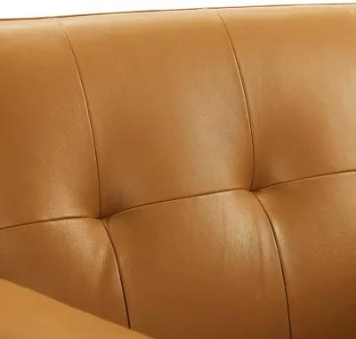 Engage Top-Grain Leather Armchair