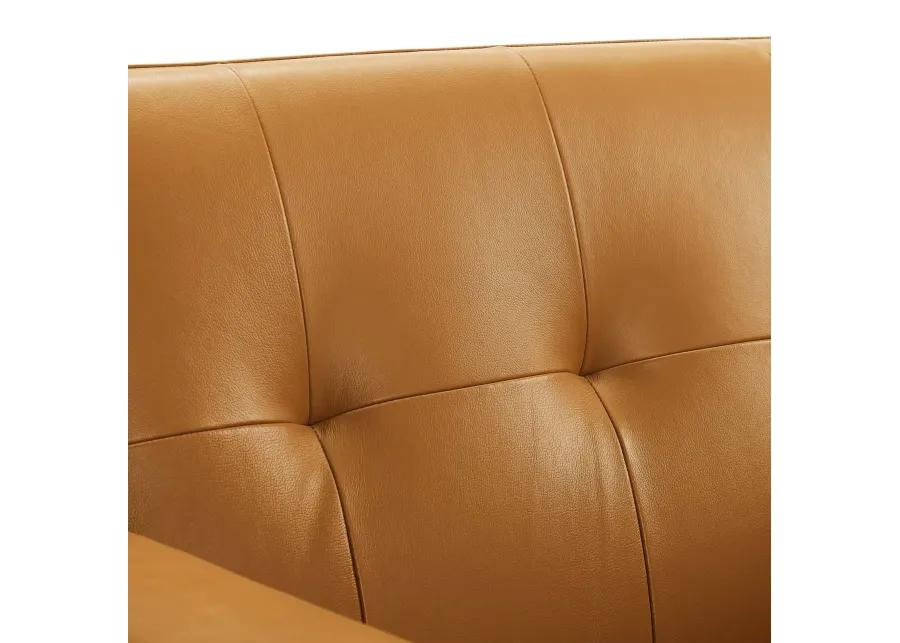 Engage Top-Grain Leather Armchair