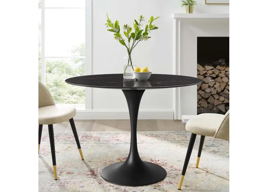 Lippa 42" Artificial Marble Dining Table