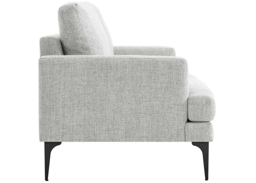 Evermore Upholstered Fabric Loveseat