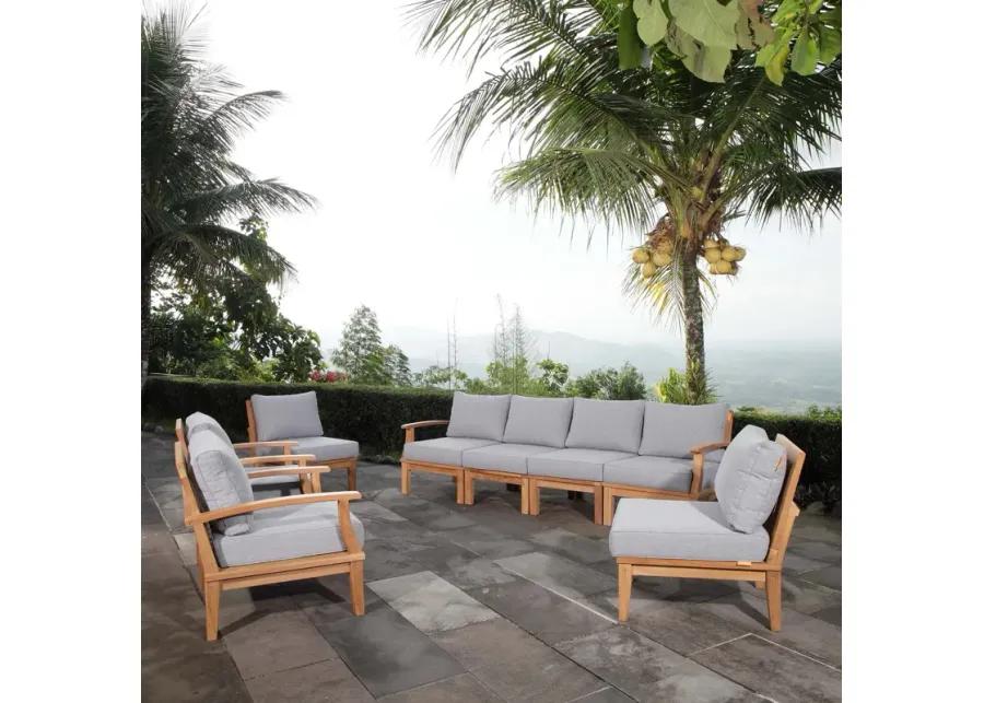 Marina 8 Piece Outdoor Patio Teak Set