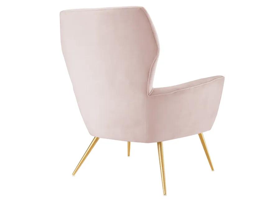 Renata Button Tufted Performance Velvet Armchair