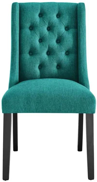 Baronet Button Tufted Fabric Dining Chair