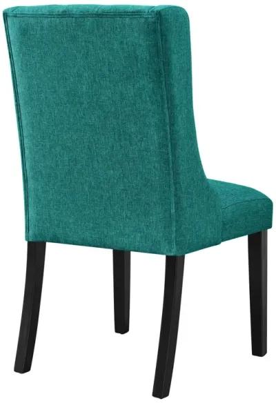 Baronet Button Tufted Fabric Dining Chair