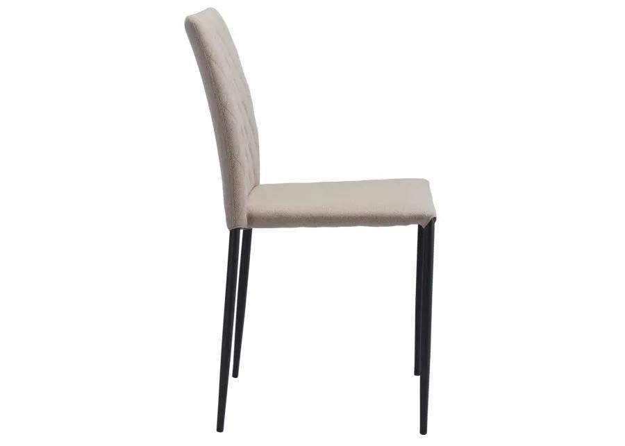 Harve Dining Chair (Set of 2) Beige