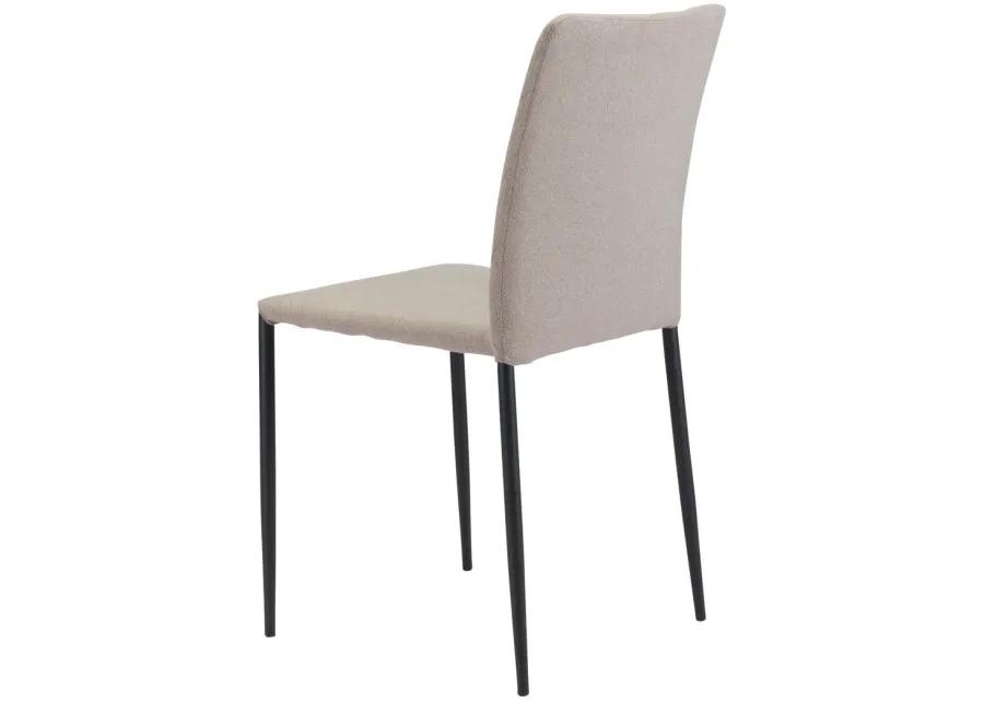 Harve Dining Chair (Set of 2) Beige