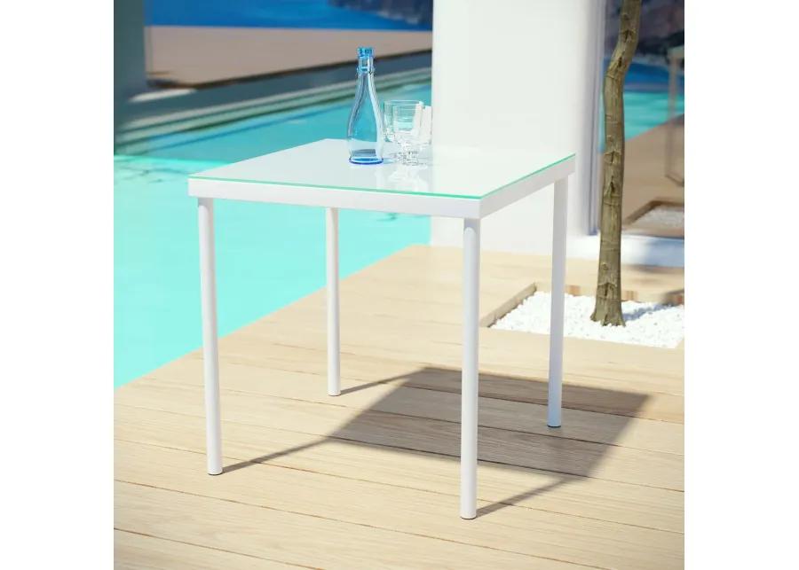 Harmony Outdoor Aluminum Side Table