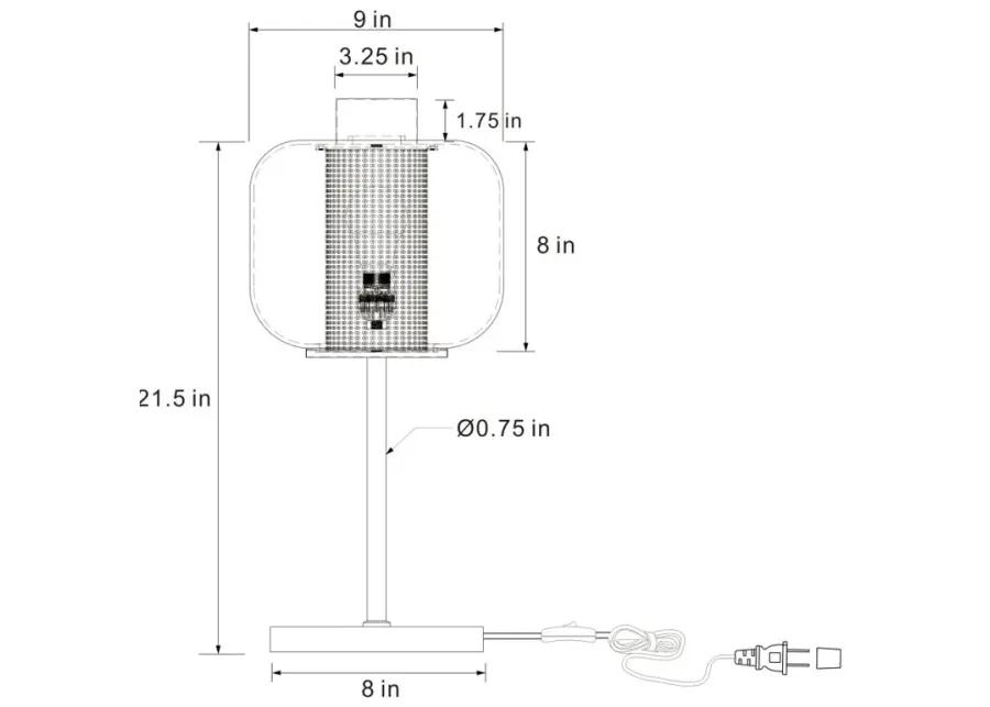 Ingrid Shade Bedside Table Lamp