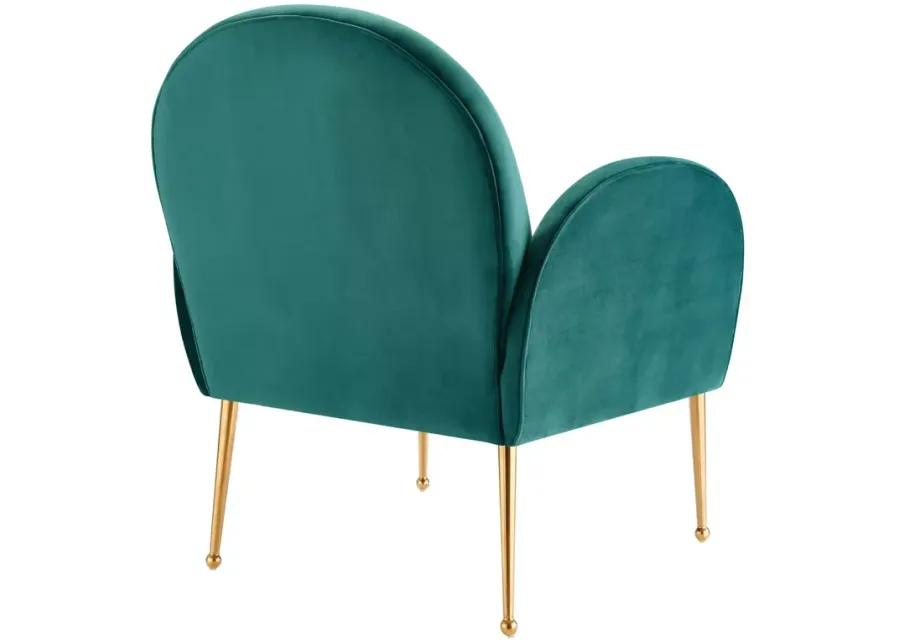 Transcend Performance Velvet Armchair