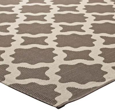 Cerelia Moroccan Trellis 8x10 Indoor and Outdoor Area Rug