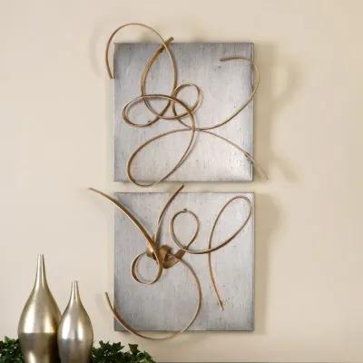 Harmony Metal Wall Art, S/2