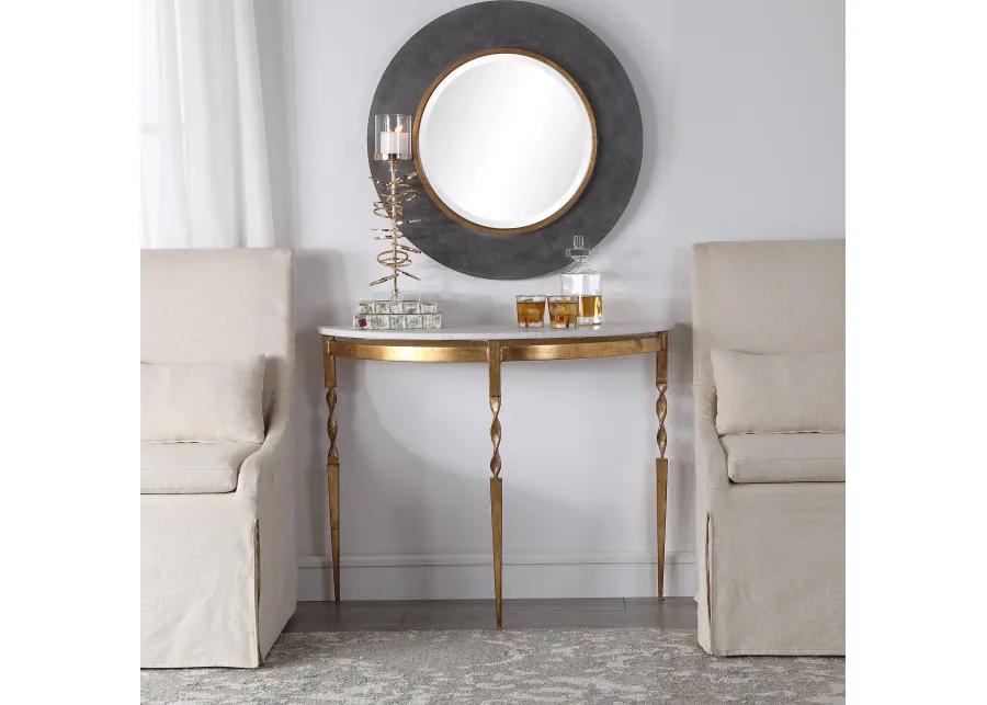 Imelda Demilune Console Table