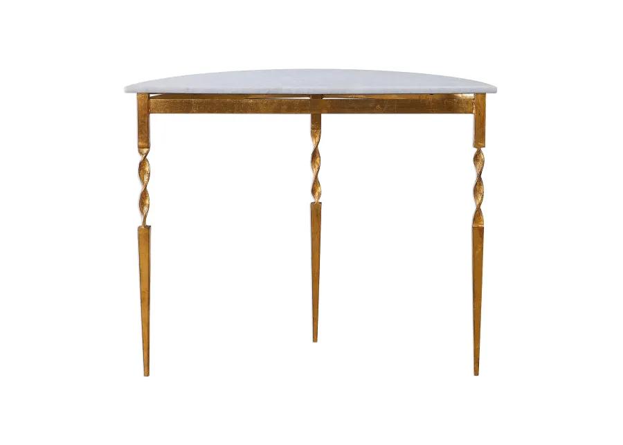 Imelda Demilune Console Table