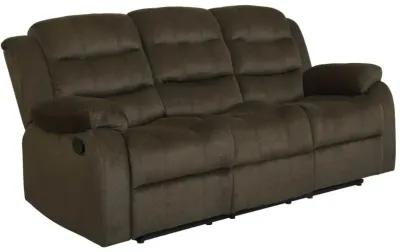 Rodman Upholstered Tufted Living Room Set Olive Brown