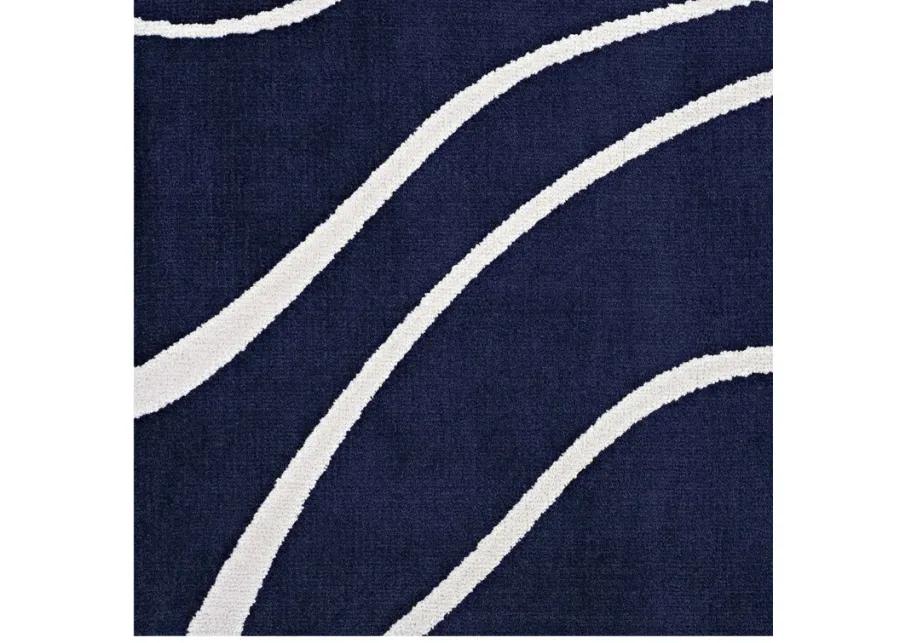 Therese Abstract Swirl 5x8 Area Rug