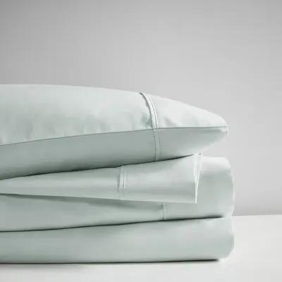 Madison Park 300 Thread Count Organic Cotton Aqua Deep Pocket Sheet Set